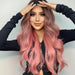 Long Wavy Pink Cosplay Wig