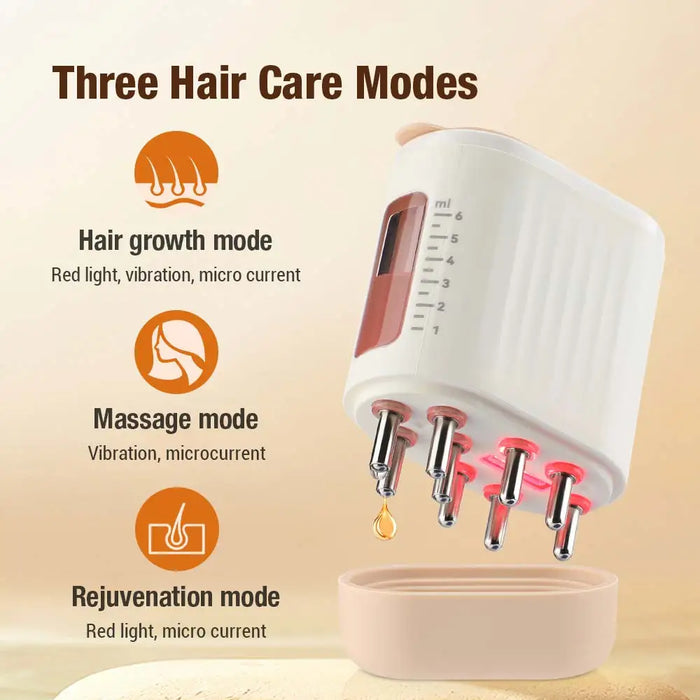 Vibe Geeks 2-in-1 Serum Hair Oil Dispenser And Scalp