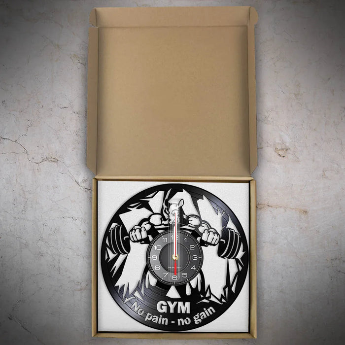 Motivational Fitness Club Wall Clock