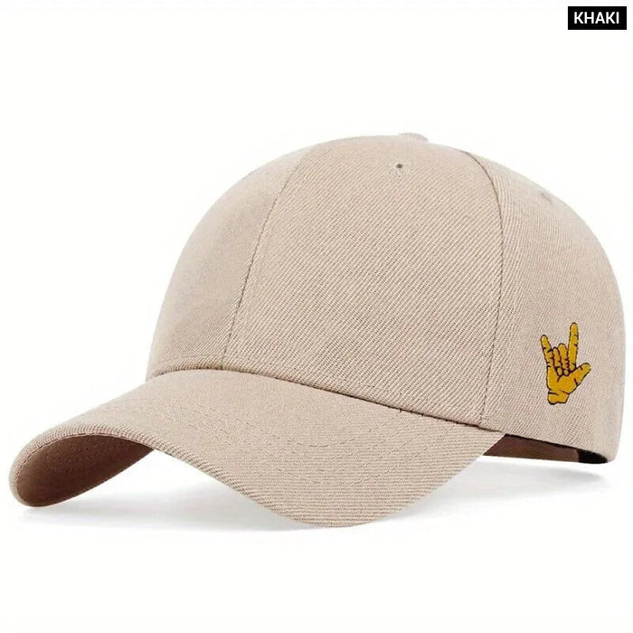 Adjustable Embroidered Baseball Cap / Hat For Outdoor Wear