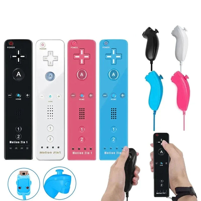 Wireless 2 In 1 Joystick For Nintendo Wii U