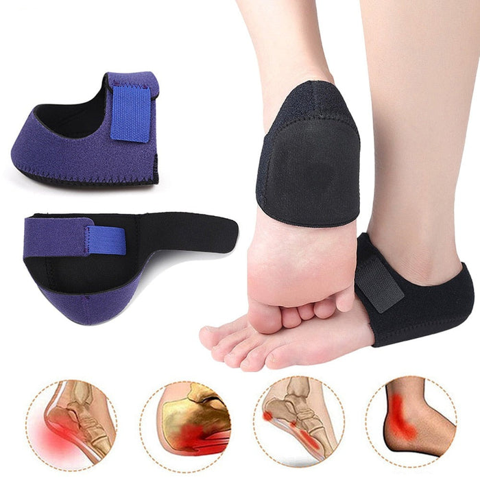 1Pair Heel Cushion Gel Cups or Aching Feet Tendinitis Bone Spur