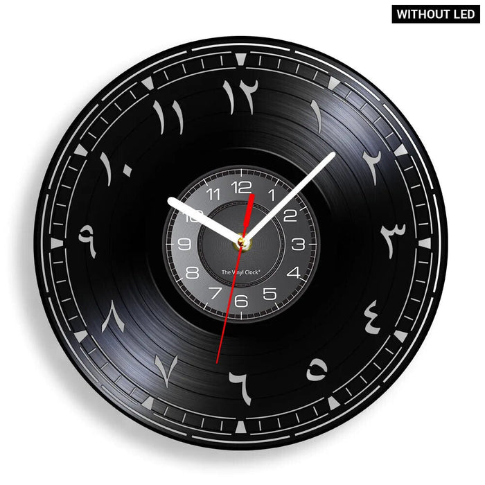 Jewish Vinyl Record Wall Clock