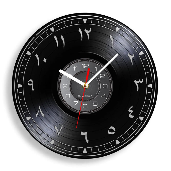 Jewish Vinyl Record Wall Clock