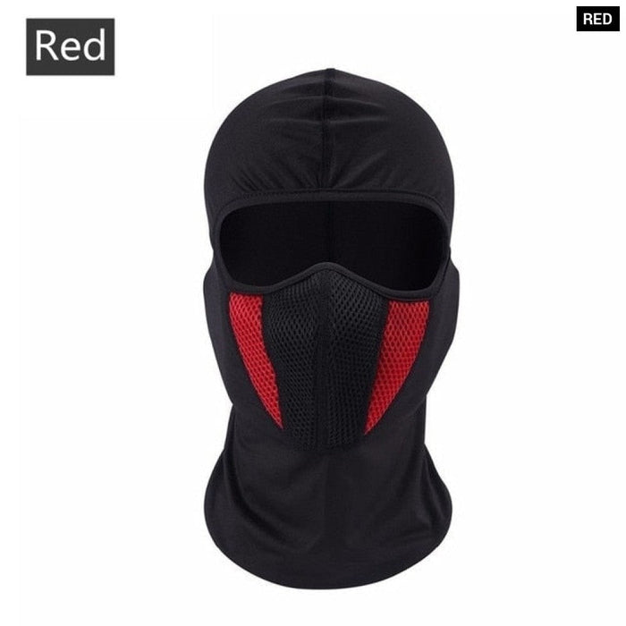 Breathable Balaclava Motorcycle Full Face Mask Motorbike Mask Motocross Helmet Hood Moto Riding Neck Face Hood Moto Accessories