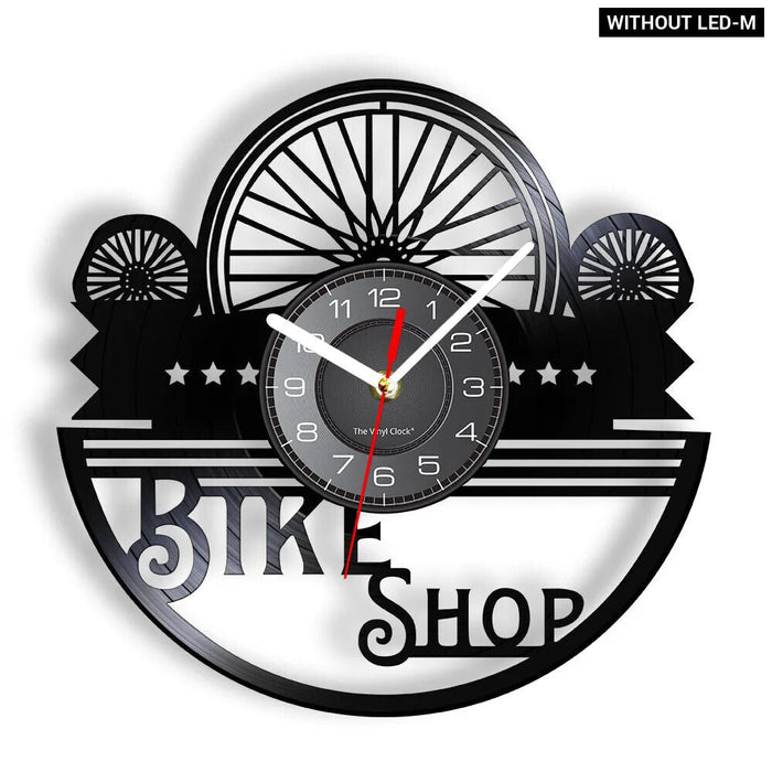 Vintage Mountain Biker Wall Clock