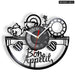 Teapot Vinyl Record Wall Clock