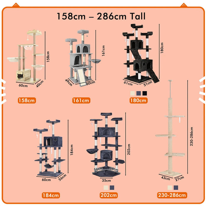 Cat Tree Scratching Post Tower Condo Furniture