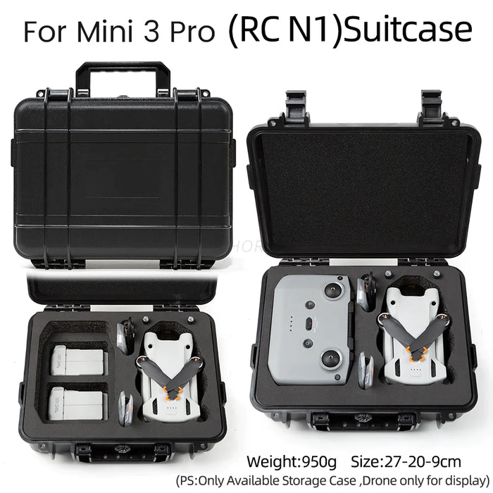 Portable Storage Case For Dji Mini 4 3 2 Drones Hard Shell Suitcase For Rc N1Control