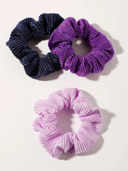 Pack Of 3 Soft Hair Scrunchies