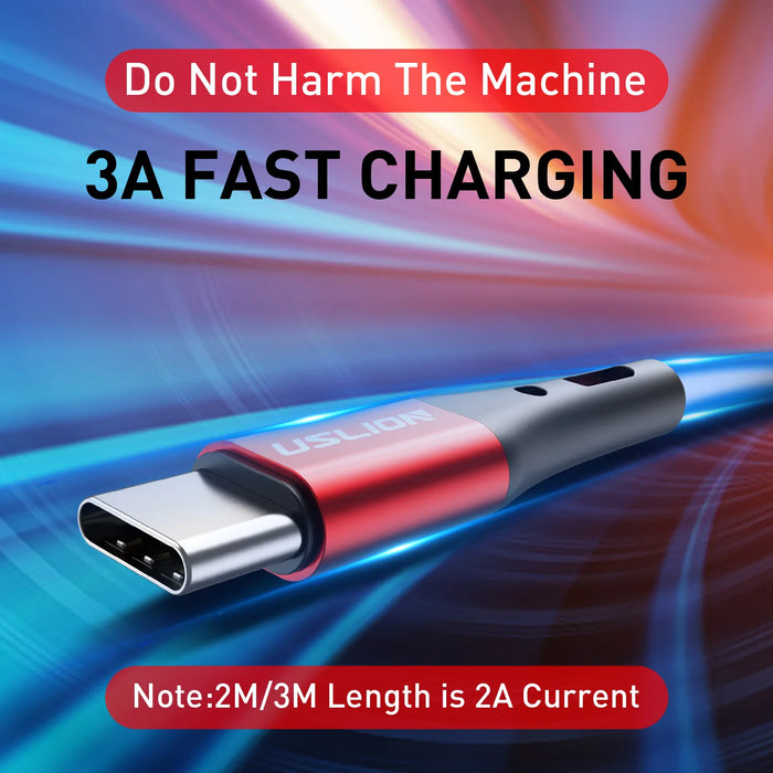 Fast Charging Usb C Cable 2M/3M
