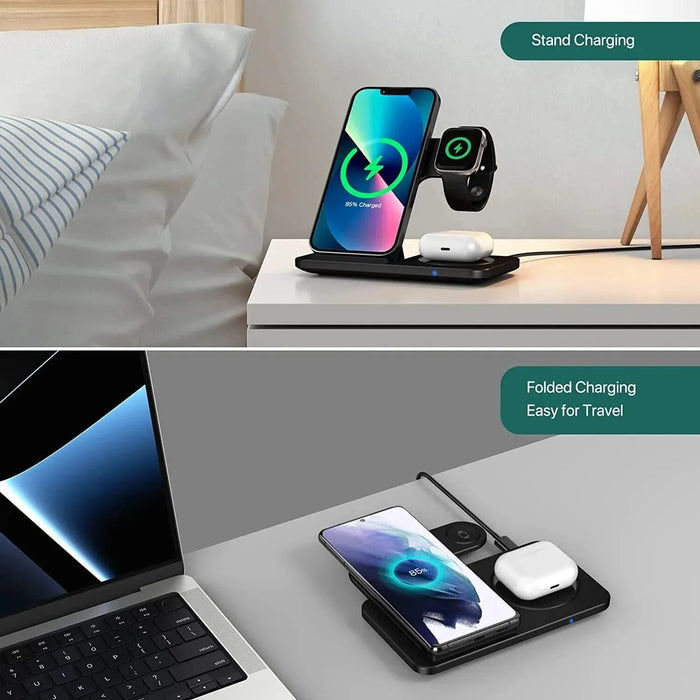 Wireless Charger Stand For Iphone And Iwatch