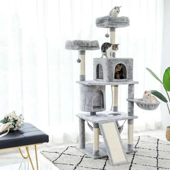 Multi Level Cat Tree Sisal Scratching Posts