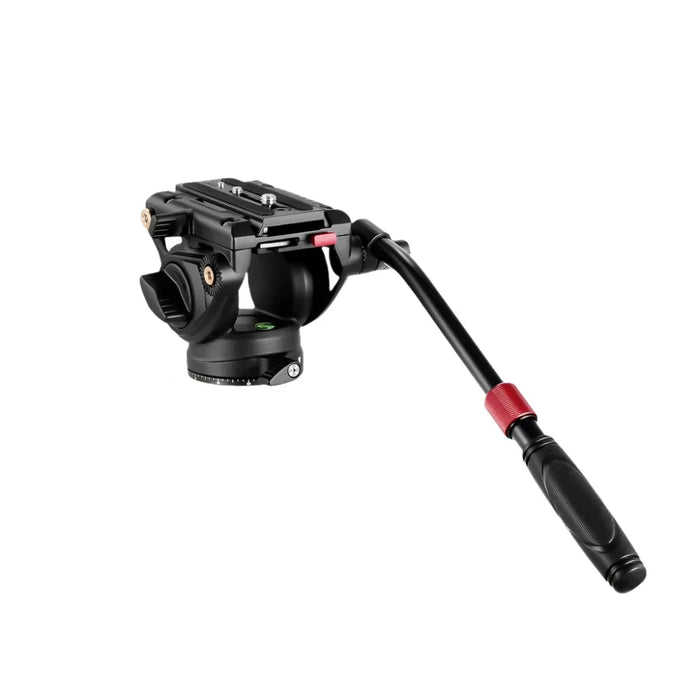 Fluid Head Tripod For Dji Rs Gimbals With Quick Release Plate Telescopic Handle & Scaled Base Manfrotto Compatible