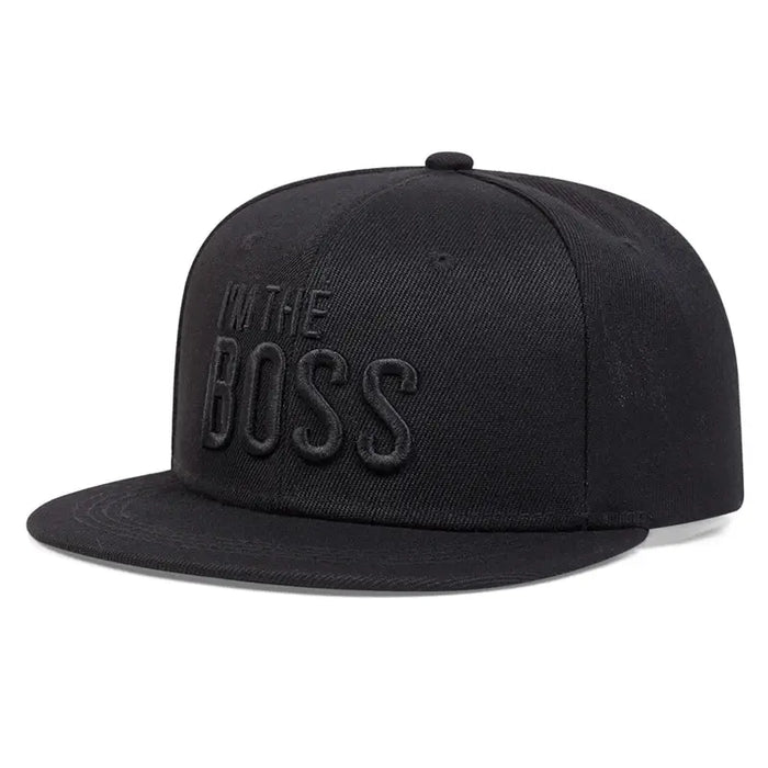 Boss Letter Embroidery Hip Hop Hat