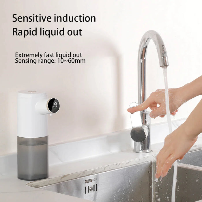 300Ml Usb Smart Foam Soap Dispenser