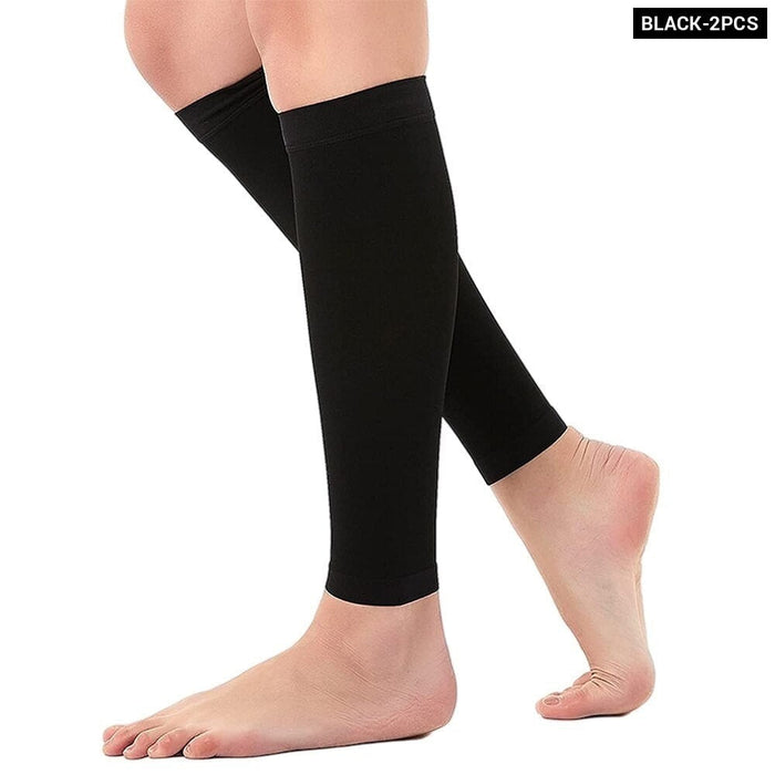 1Pair Sports Shin Splint Leg Calf Compression for Relief Calf Pain Recovery Varicose Veins Running