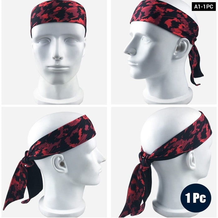 Elastic Stretch Sport Headband For Men