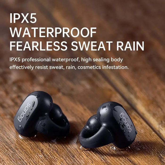 Waterproof Tws Earbuds With Open Ear Design