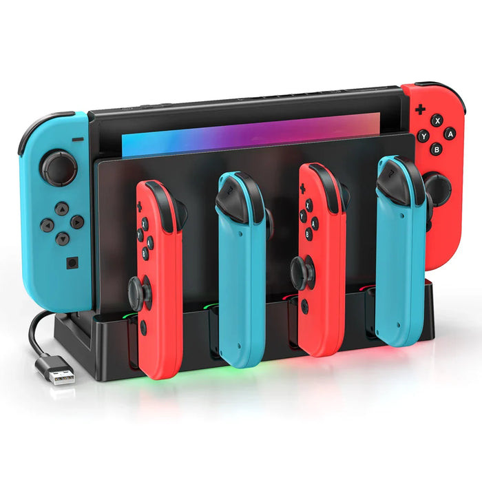 4 Controller Charging Dock For Nintendo Switch Oled