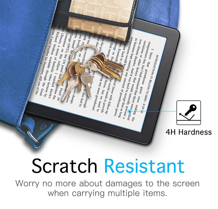 2-Pack Anti-Glare Premium Full-Coverage Screen Protector for Kobo Clara 2E