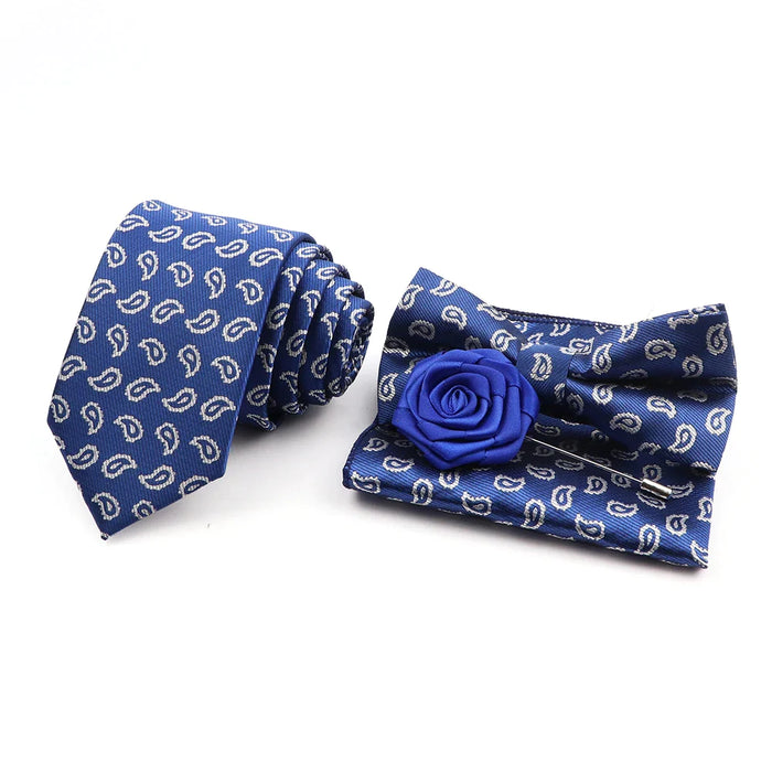 Paisley Tie Set For Weddings