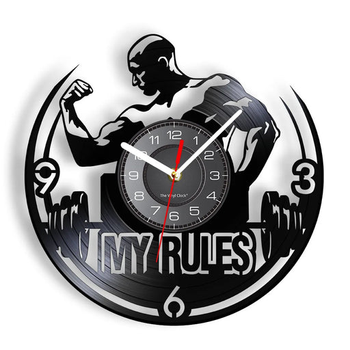 Motivational Gym Wall Clock