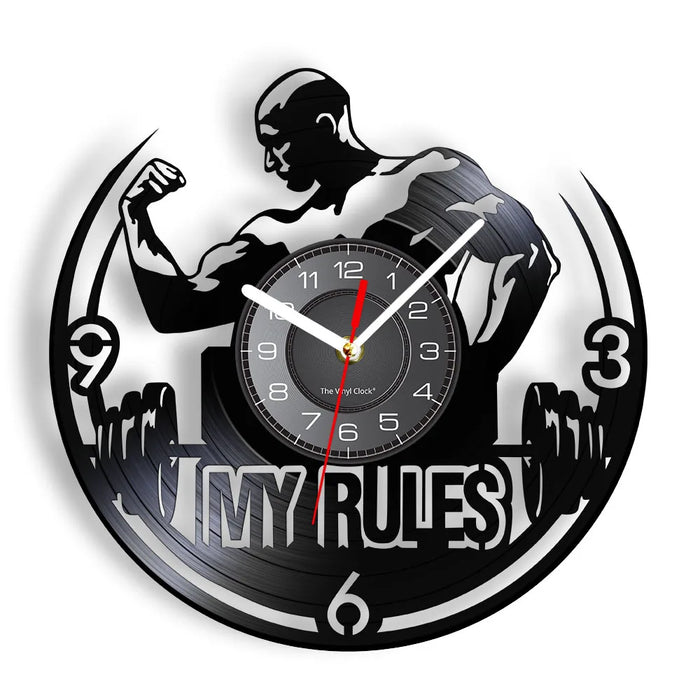 Motivational Gym Wall Clock