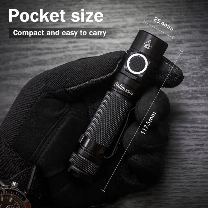 Sofirn Sc31 Pro Rechargeable Led Flashlight