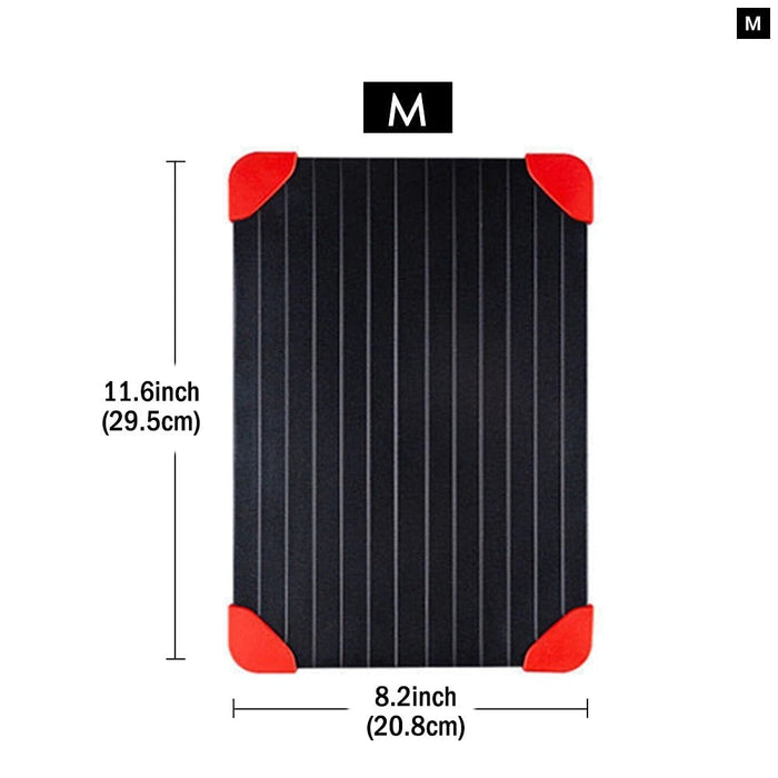 Fast Defrosting Thawing Plate With Groove Design For Frozen Meat