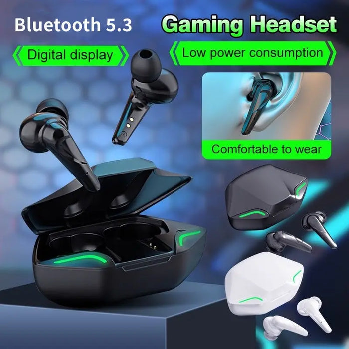 Wireless Game Headphones With Noise Reduction