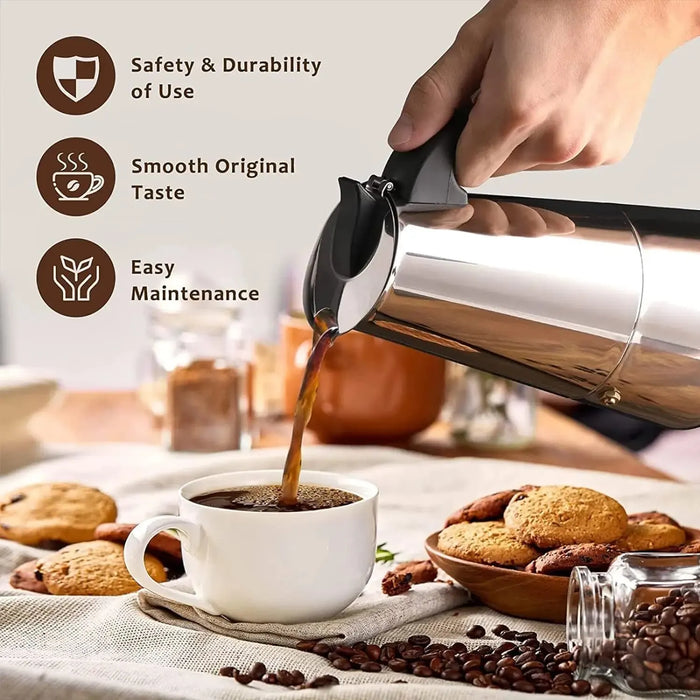 Stove Top Moka Coffee Maker