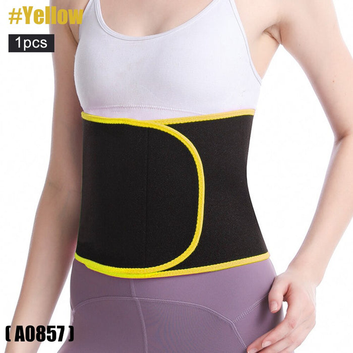 Adjustable Neoprene Abdominal Trainer Back Support Weight Loss Body Shaper