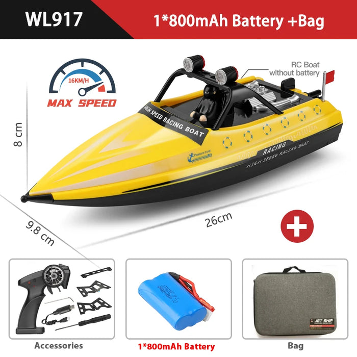 High Speed Electric Rc Boat Waterproof