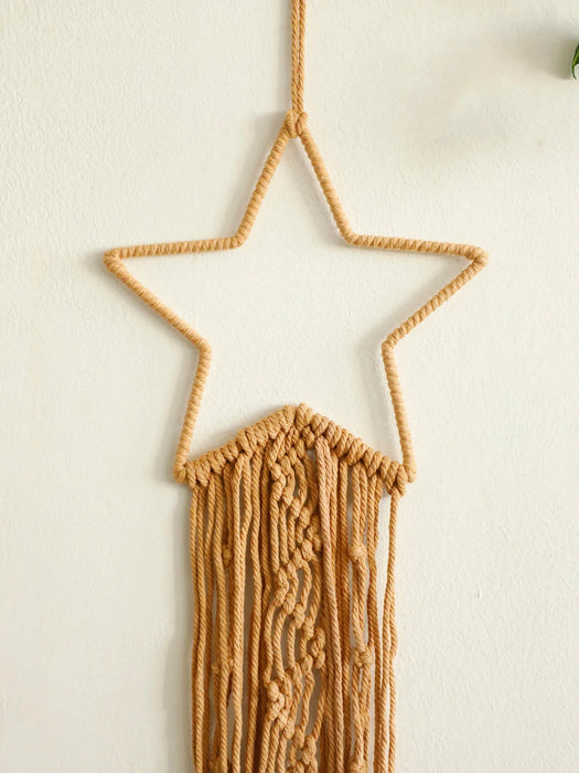 Boho Moon And Star Dreamcatcher Wall Hanging Set