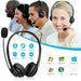 Over Ear Usb Headset For Call Center And Desktop