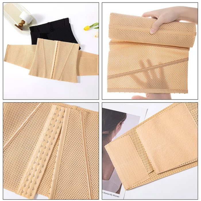 Breathable Mesh Waist Shaper For a Slimmer Figure