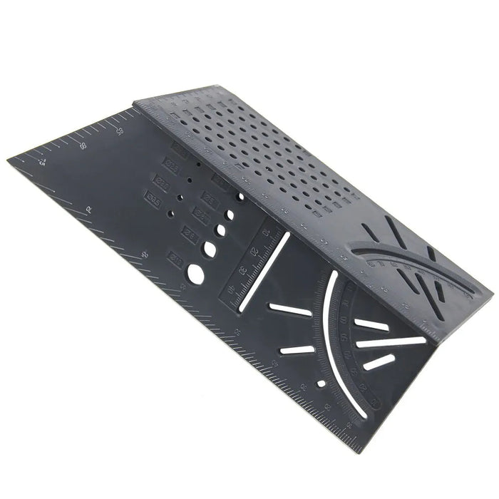 Multifunctional Three Dimensional Oblique Cutting Measuring Ruler