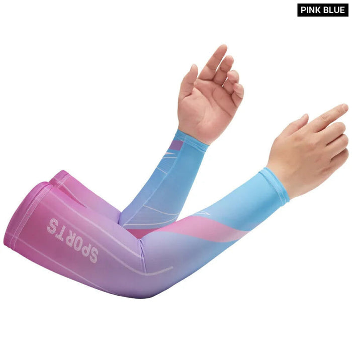 Uv Proof Cycling Arm Sleeves For Men