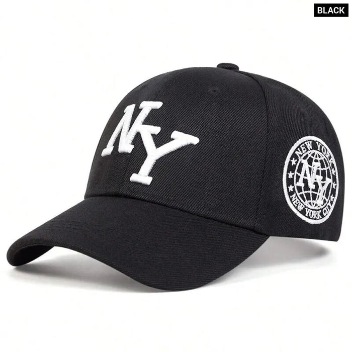 Adjustable Baseball Cap / Hat Embroidered Letters For Outdoor Wear