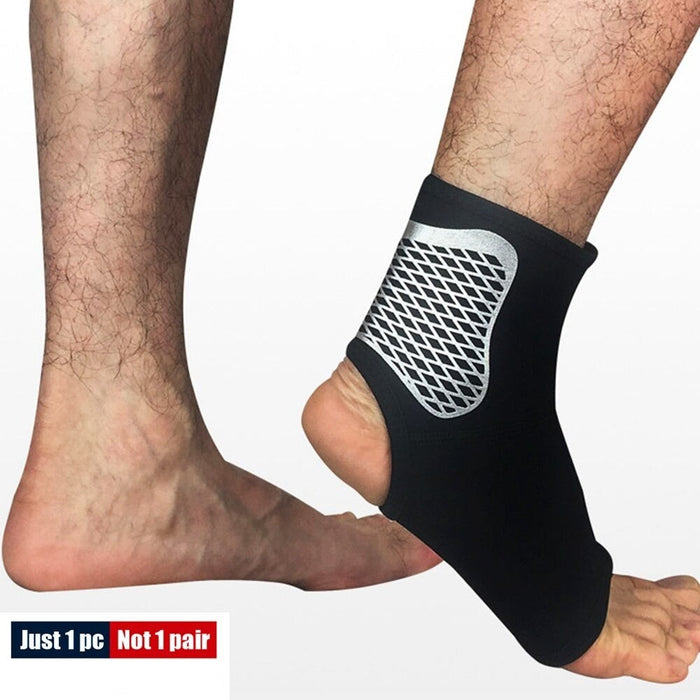 1Pc Elastic Ankle Sprain Protection Bandage For Football Basketball Badminton