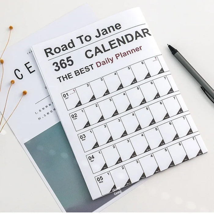 2024 Kawaii Wall Calendar Yearly Planner Memo Pad