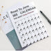 2024 Kawaii Wall Calendar Yearly Planner Memo Pad