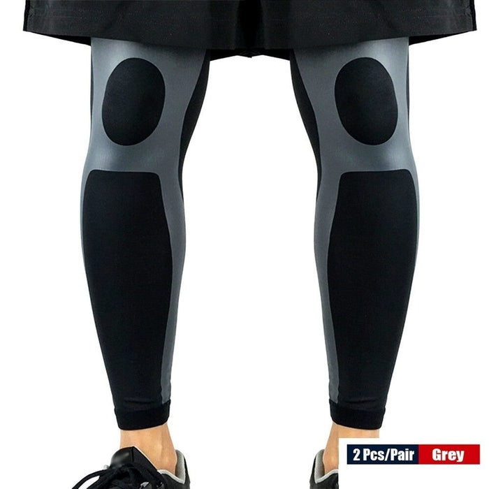 2Pcs/Pair Sun Protection Full Leg Long Sleeves for Running Basketball Football