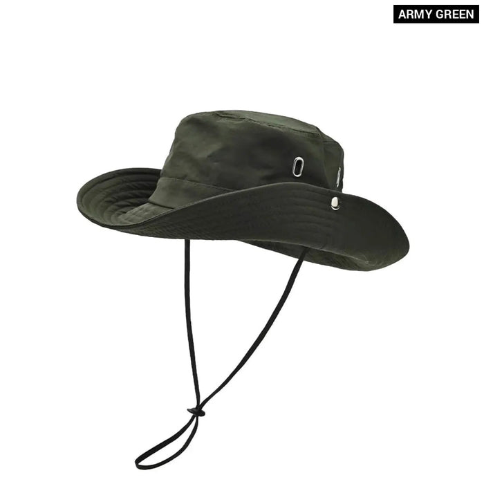 Quick Dry Silver Bucket Hat For Outdoor Adventures