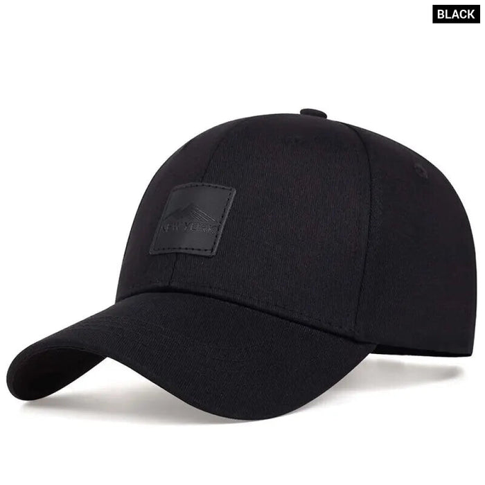 Adjustable Leather Snapback Baseball Cap / Hat For Outdoor Wear