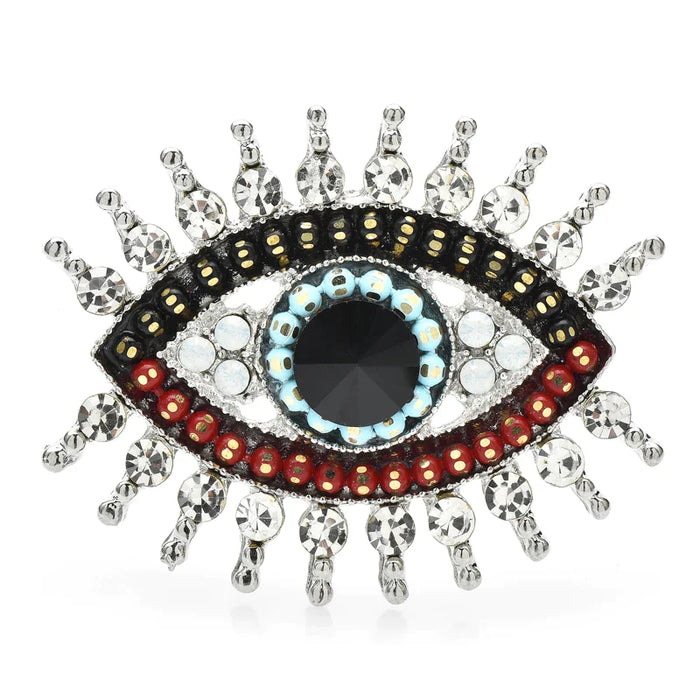 Eye Brooches Classic Big Beauty Eyes Pin