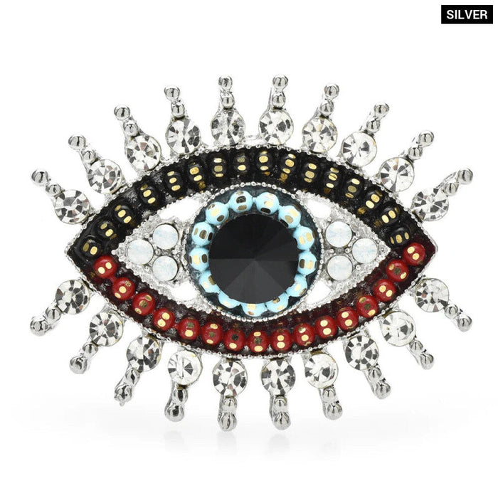 Eye Brooches Classic Big Beauty Eyes Pin