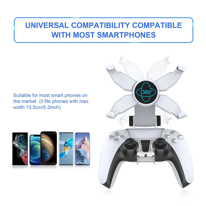 Ps5 Controller Phone Mount For Mobile Gaming