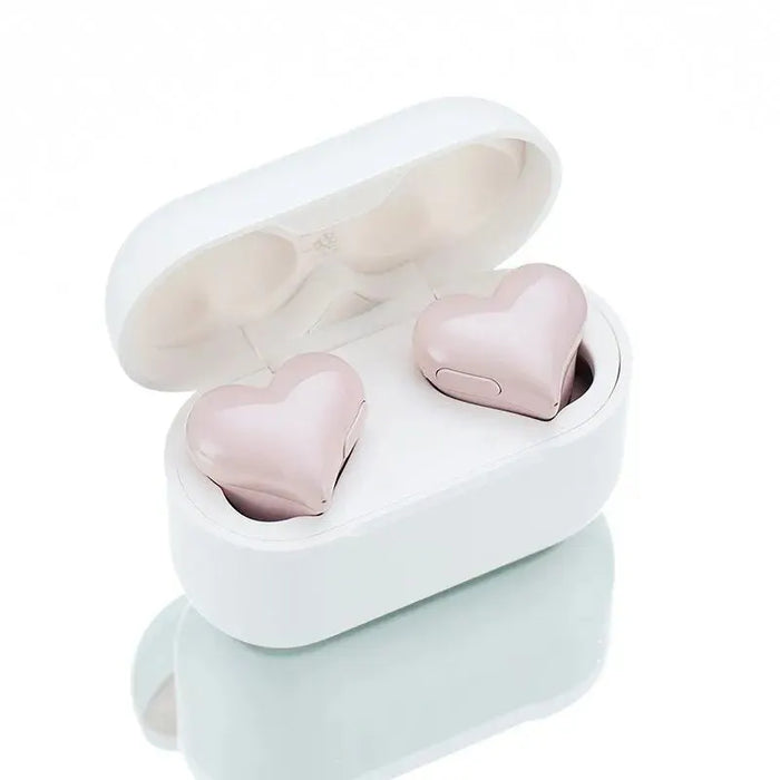 Wireless Heart Shaped Tooth Earphones With Noise Reduction